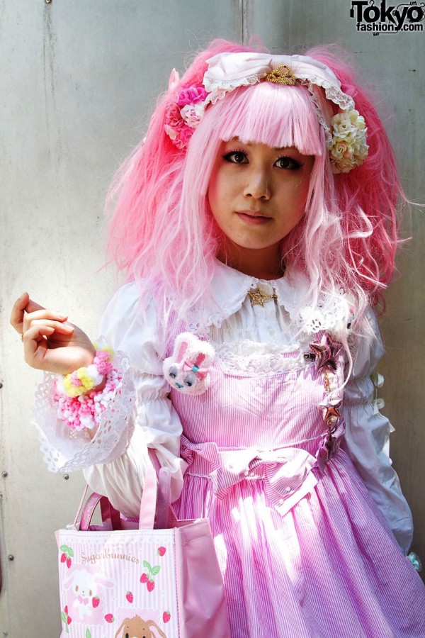 Angelic Pretty dress & 6%DokiDoki accessories