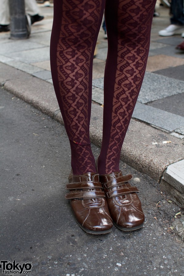 Anna Sui tights & resale store shoes