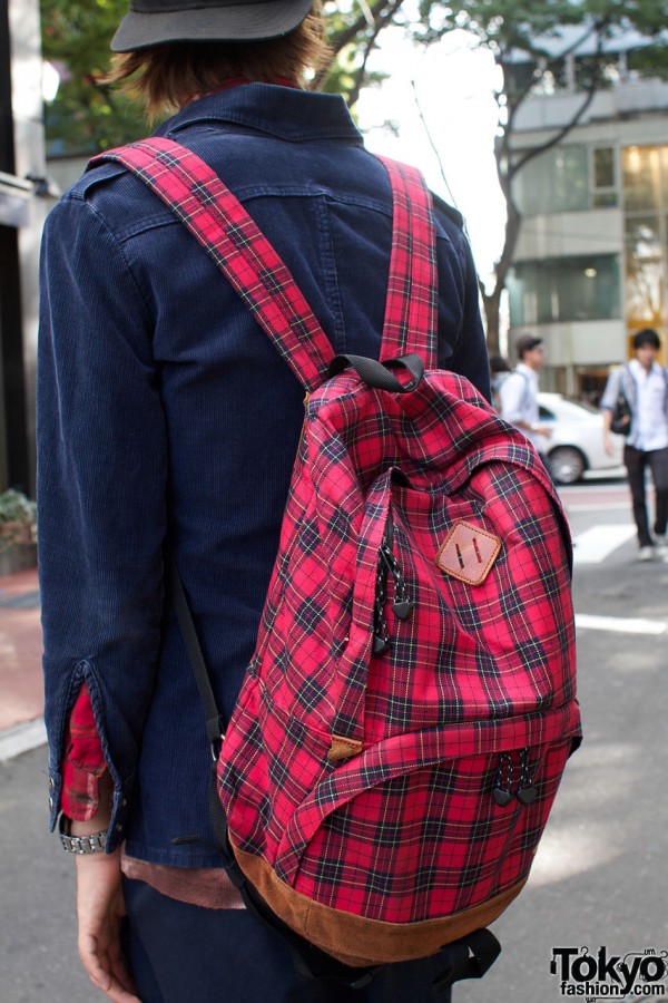 Columbia plaid backpack