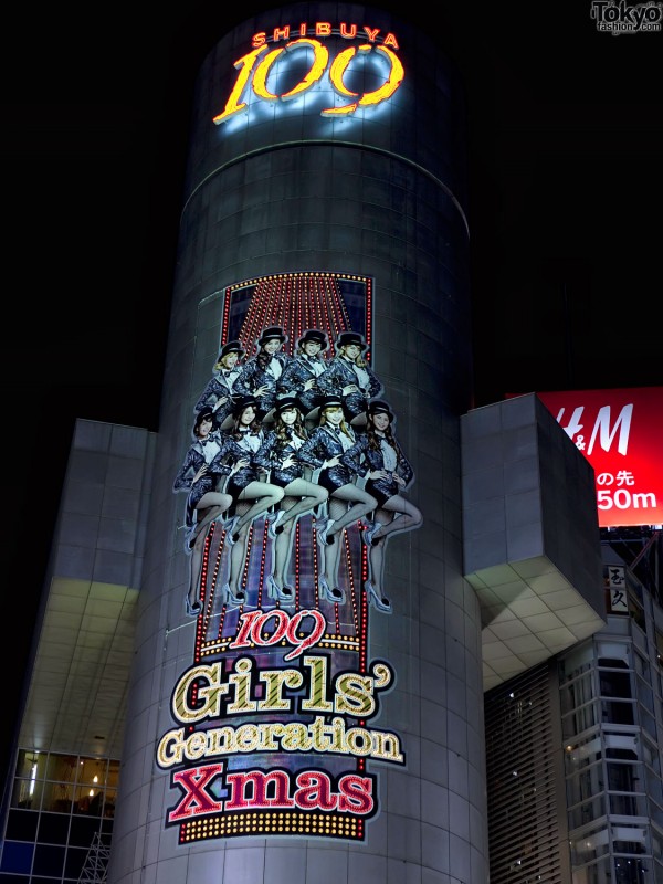 Girls Generation at Shibuya 109