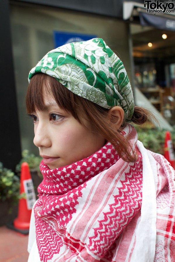 Head scarf & shawl