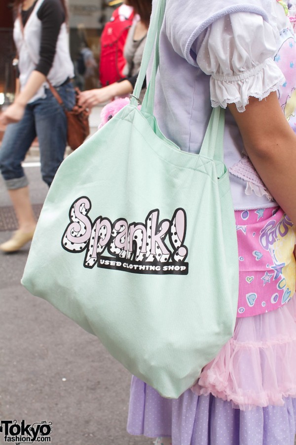 Spank! logo bag