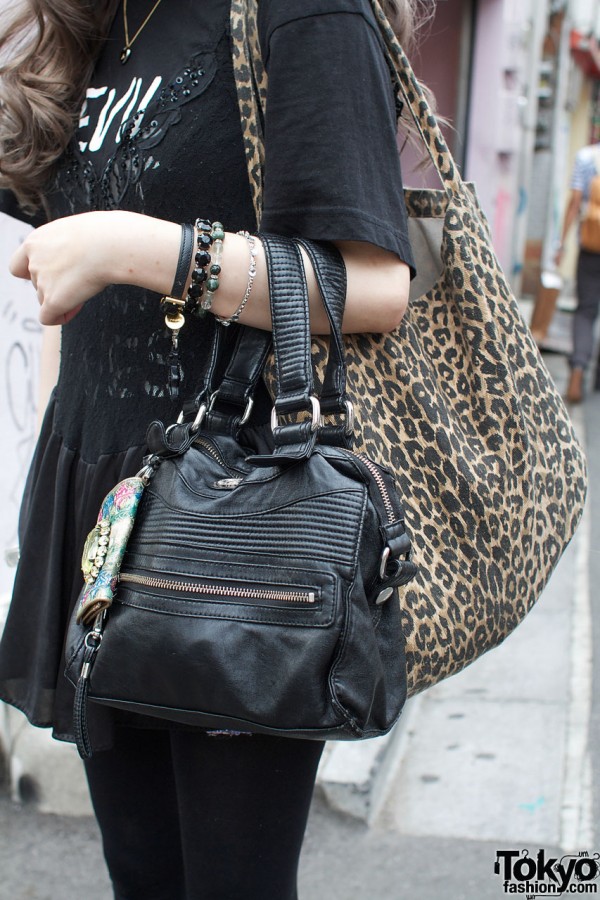 Diesel purse & cheetah print shoulder bag