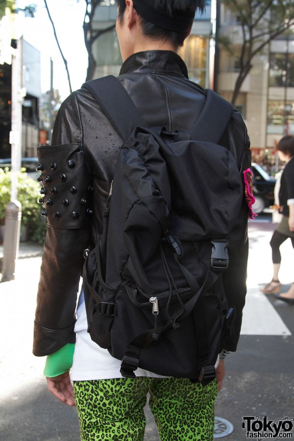 Black Uniqlo backpack