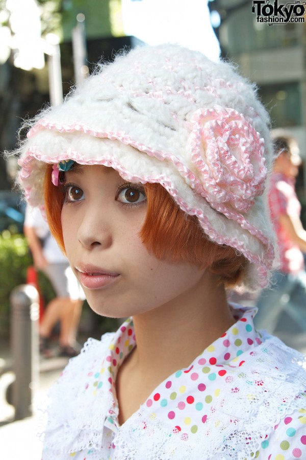 Red hair & resale hat