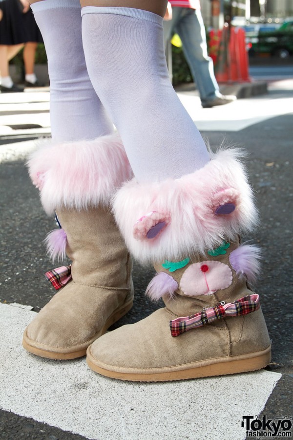 Furry Candys boots