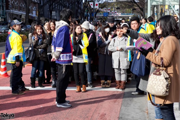 LaForet Harajuku New Years Sale Line