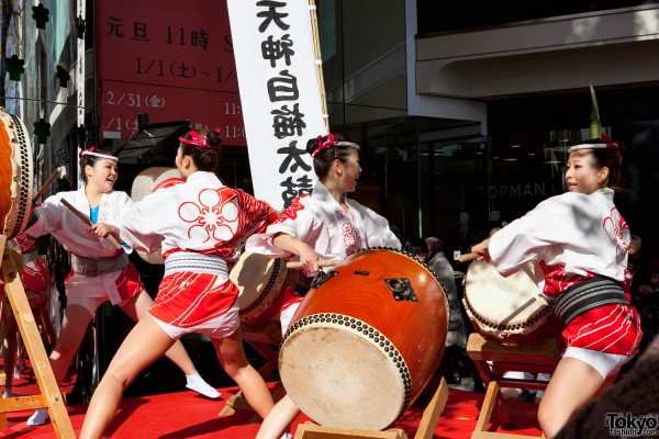 LaForet Harajuku Taiko Drumming