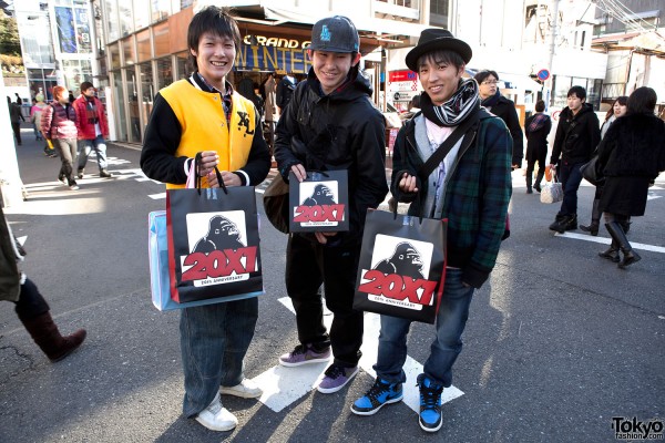 X-Large Guys in Harajuku