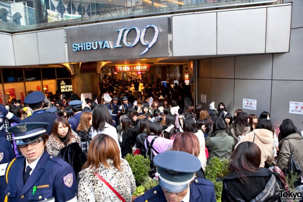 Shibuya 109 New Year Sale