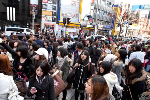 Shibuya 109 Fukubukuro Crowds