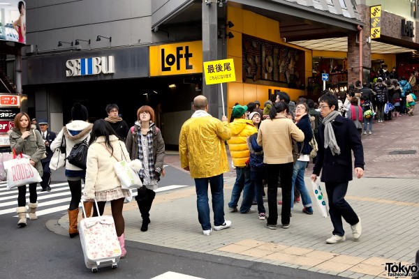 Loft Shibuya New Years Sale