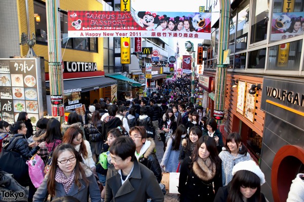 Takeshita Dori New Years Sales