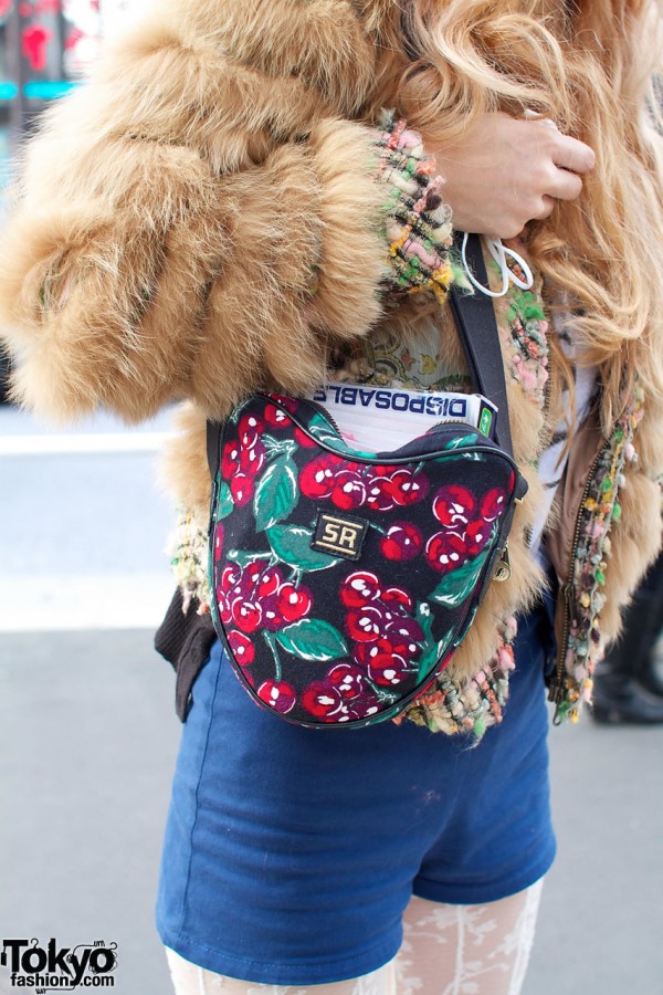 Sonia Rykiel cherry-print bag