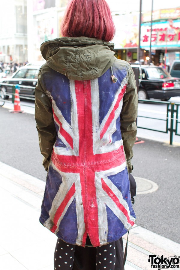 Union Jack on RNA jacket