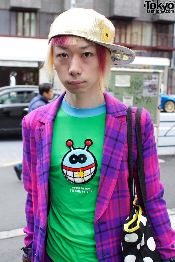 Milk Boy suit & graphic t-shirt
