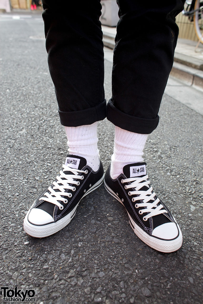 wearing converse all star