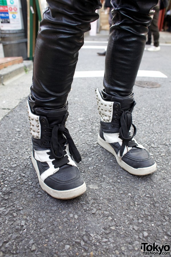 Diet Butcher Slim Skin high top shoes