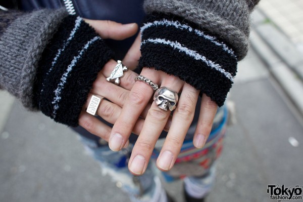 Undercover silver rings