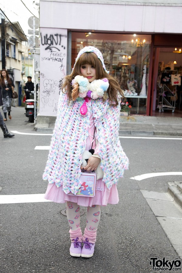 Panama Boy Poncho & Care Bears Lunch Box