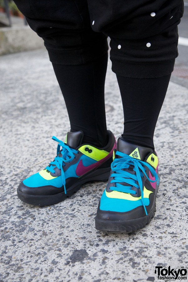 Colorful Nike sneakers