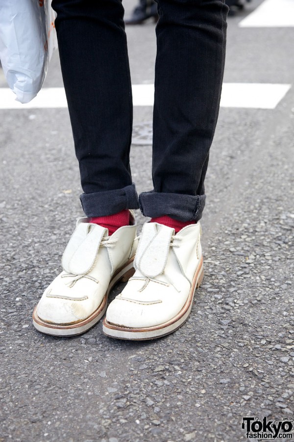 White Belly Button shoes