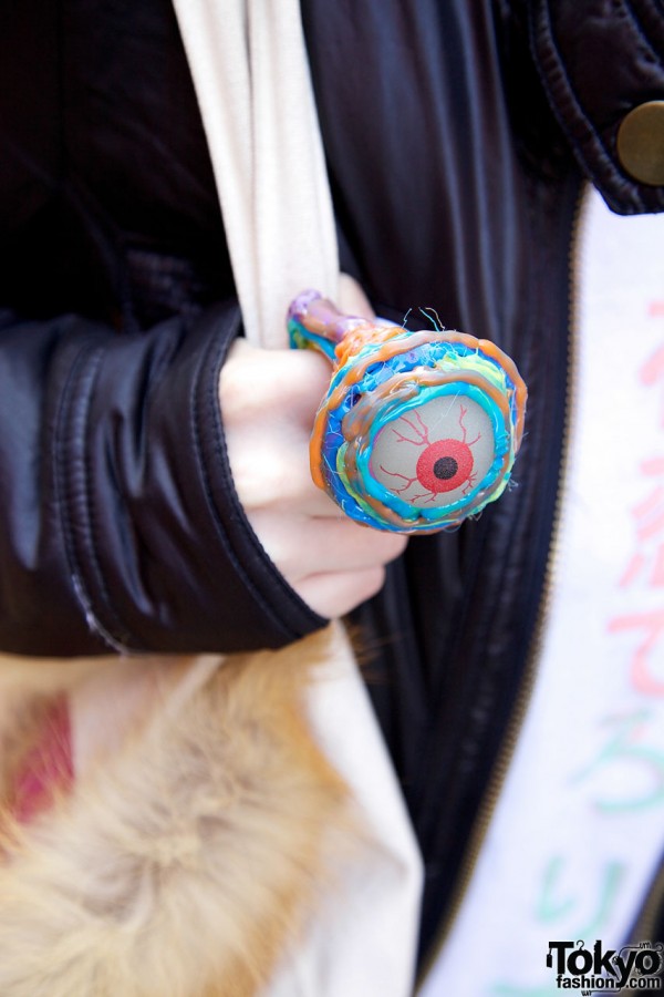 Giant eyeball ring