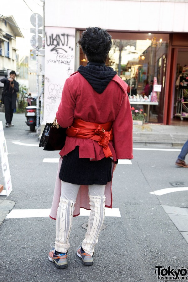 Short-backed coat & leggings