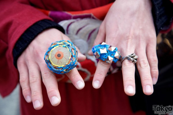 Large eyeball ring