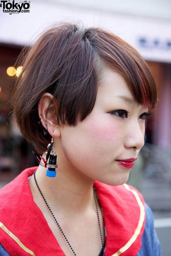 Hardware earring