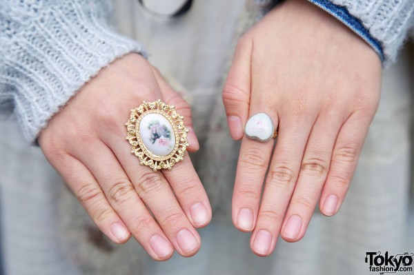 Vintage-inspired rings