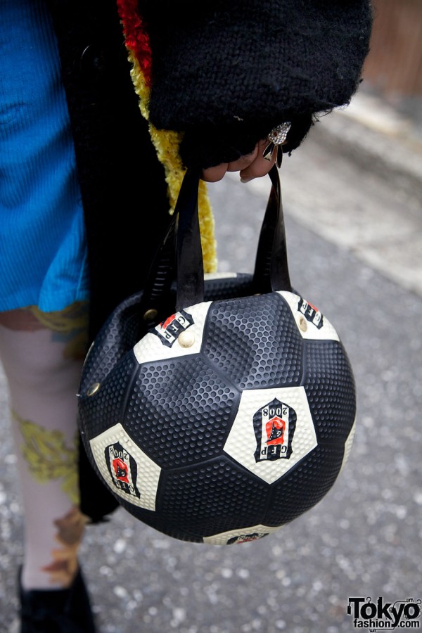 Soccer ball purse