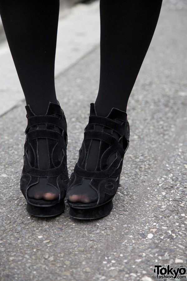 Sly suede platform heels