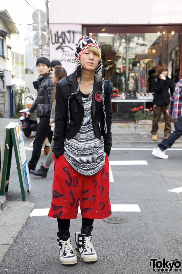 Earflap Cap, WEGO Dickies & Rick Owens Sneakers