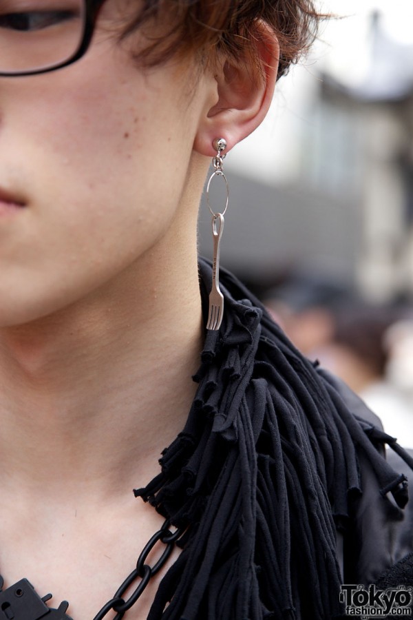 Fork earring
