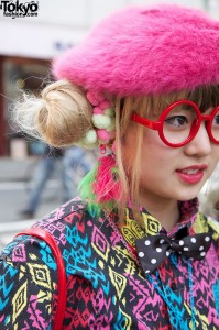 Pink Beret in Harajuku – Tokyo Fashion News