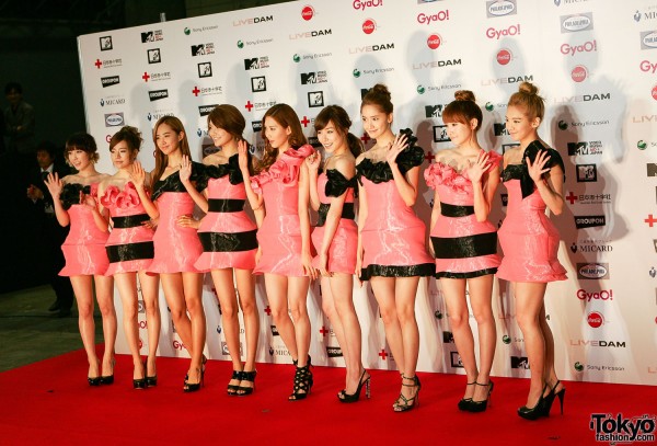 Girls Generation at MTV Japan