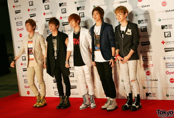 Shinee at MTV Japan