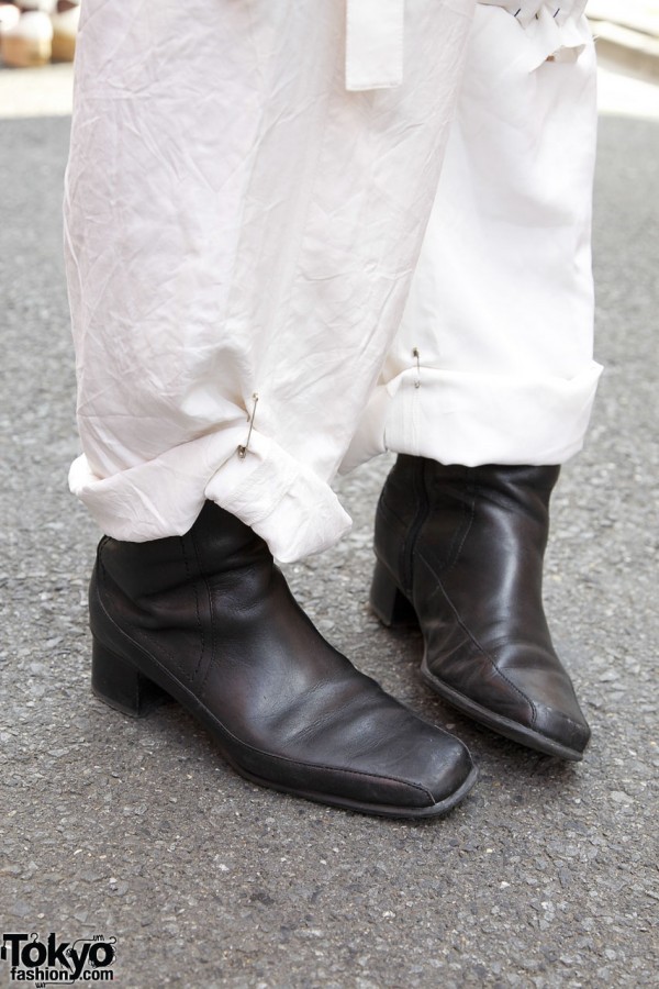 Black boots from Dog Harajuku