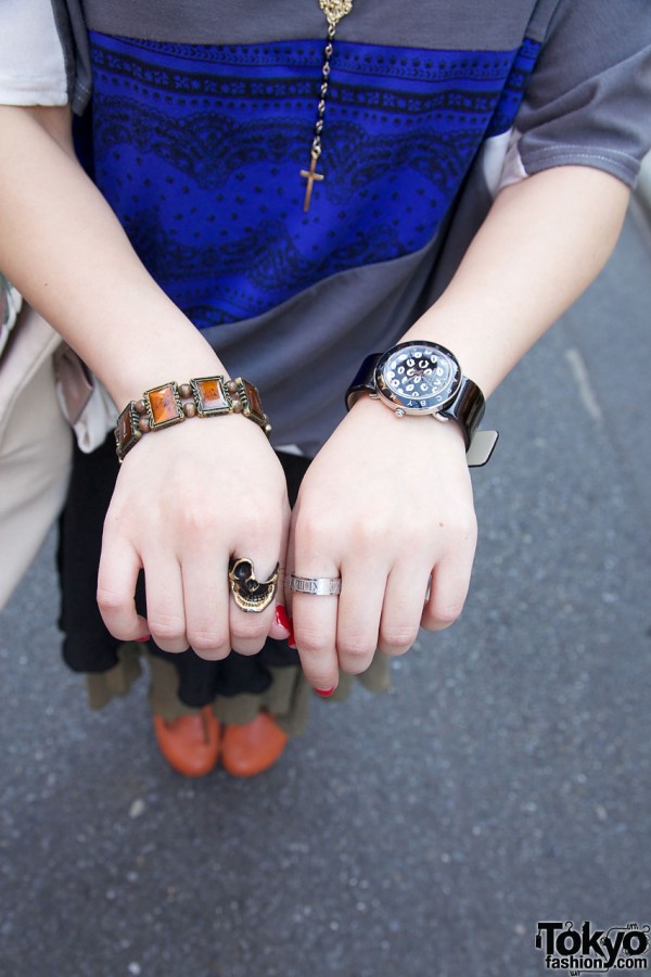 Marc by Marc Jacobs watch & cool rings