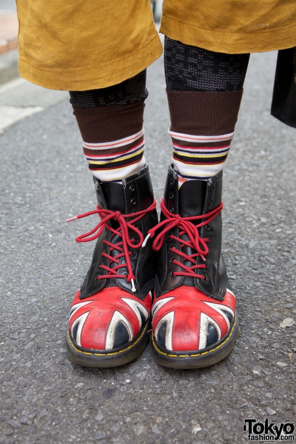 Dr. Martens Union Jack boots