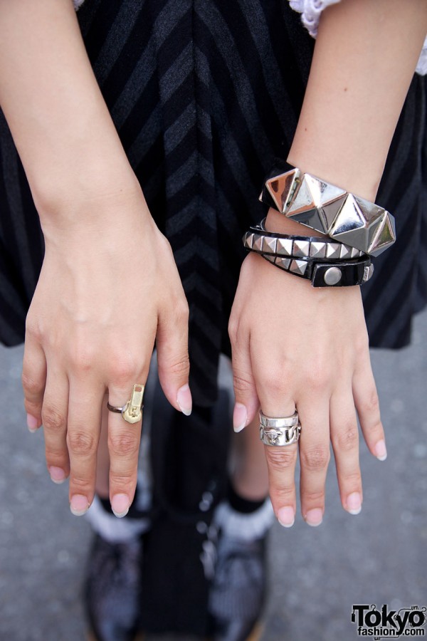 Zipper ring & Vivienne Westwood ring