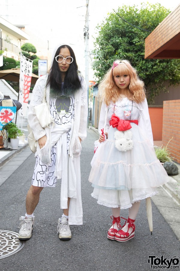 Couple with Kinji Summer Style in Harajuku