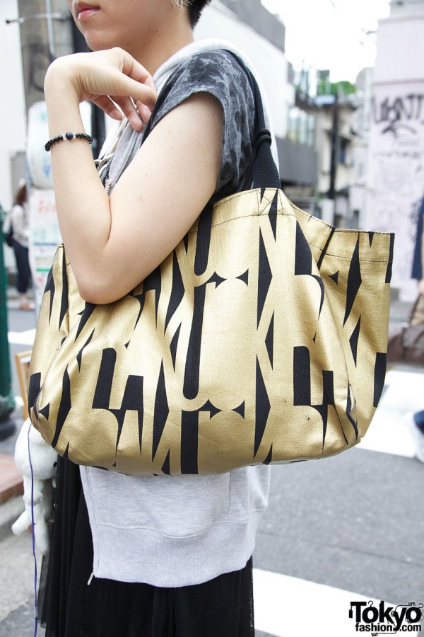 Okiraku logo bag