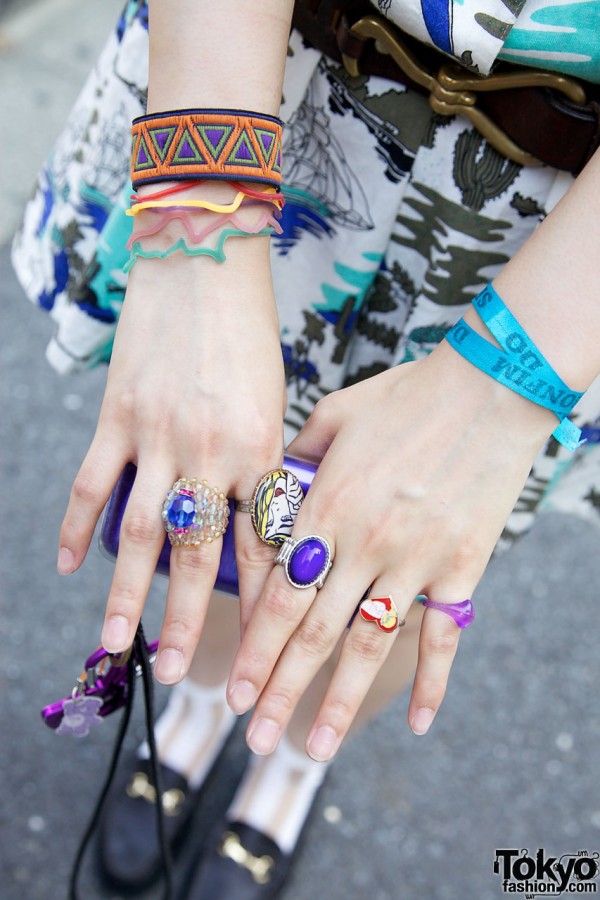 Bubbles rings & bracelets