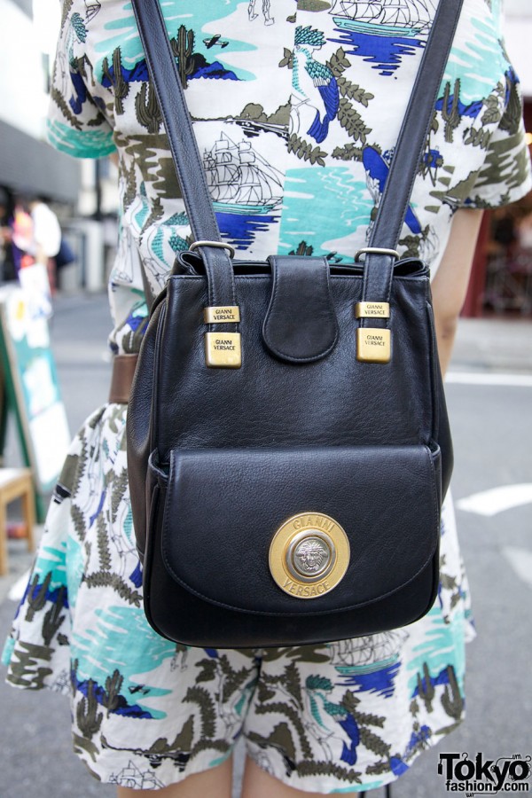 Versace handbag from Bubbles