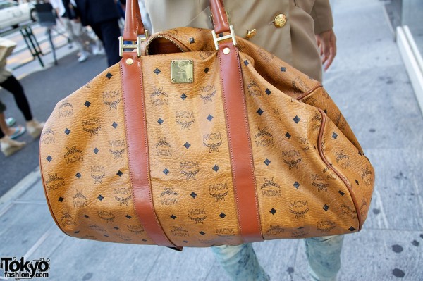 MCM logo bag