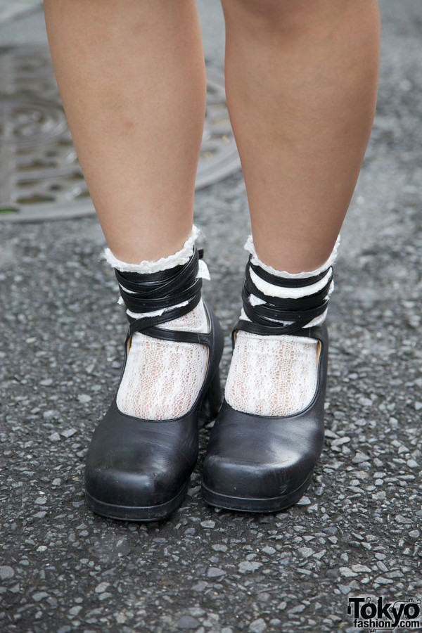 Tokyo Bopper shoes w/ lacey socks