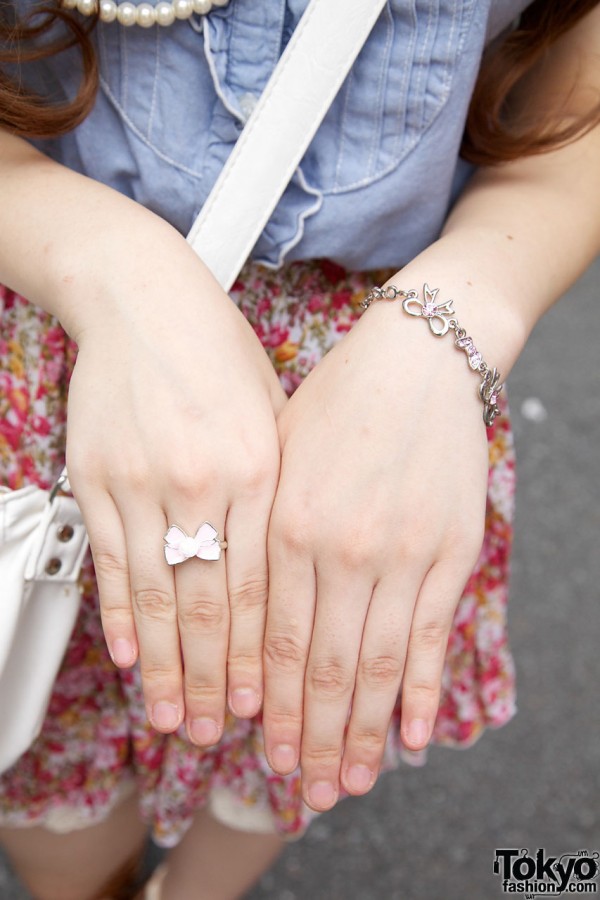 Bow ring & bracelet