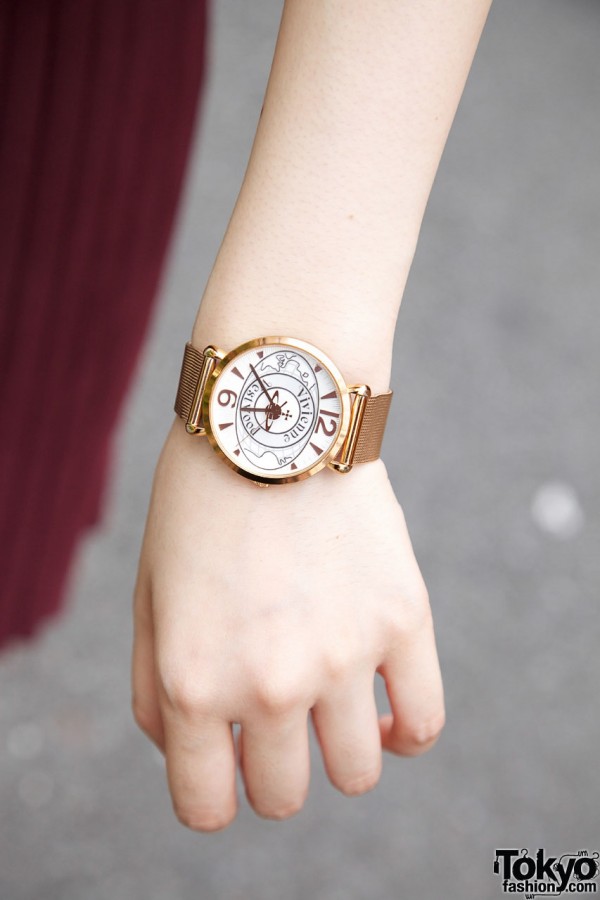 Vivienne Westwood gold watch